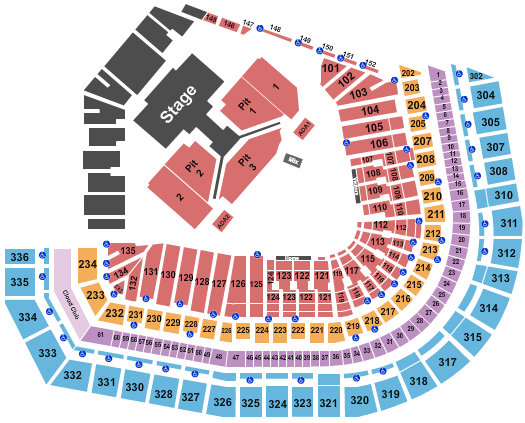 Oracle Park Stray Kids Seating Chart